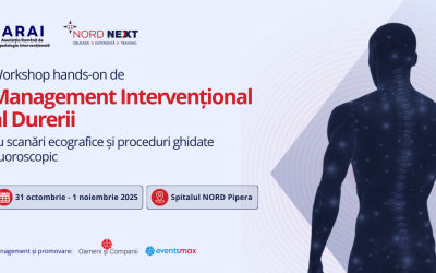 Workshop hands-on de Management Intervențional al Durerii cu scanări ecografice și proceduri ghidate fluoroscopic