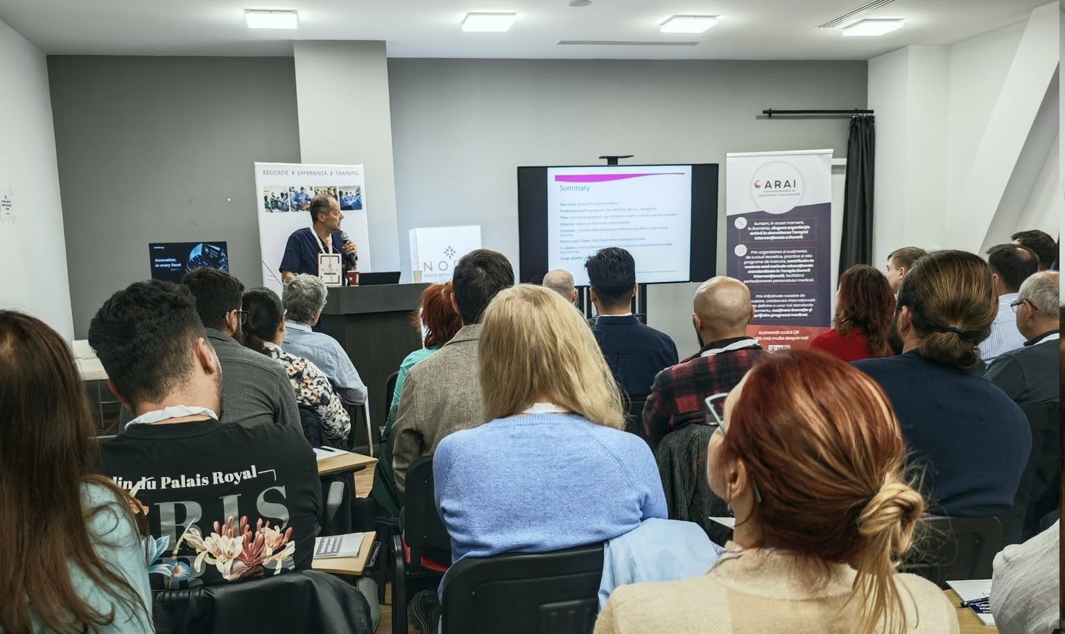 Două zile de instruire intensivă hands-on, dedicate Managementului Intervențional al Durerii, în cadrul workshopului ARAI cu participare internațională